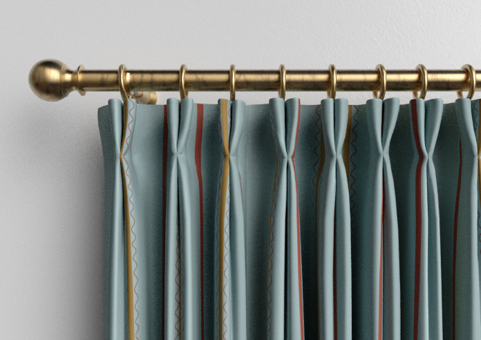 The British Stripe Co. Alfred, Highlands No.1 - Made to Measure Curtains - Image 10